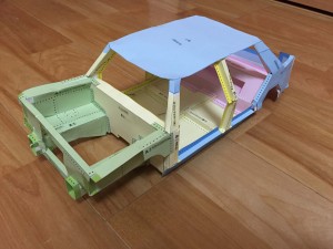 車のフレーム